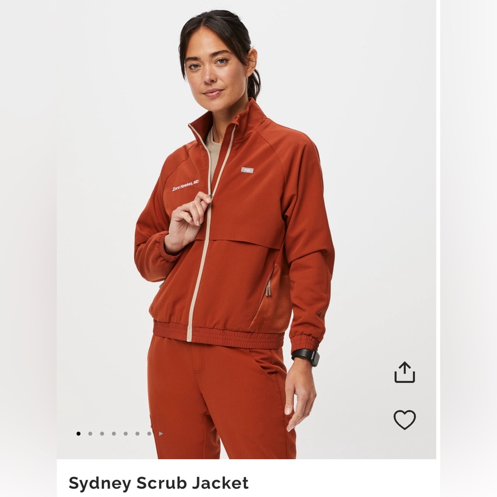 FIGS Sydney Scrub jacket